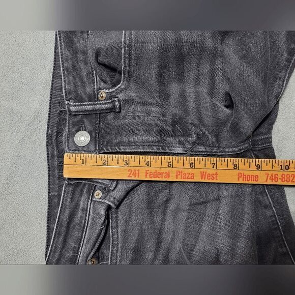 American Eagle Ne(x)t Level Flex Stacked Skinny Jean Black Size 26x28 - Picture 9 of 9